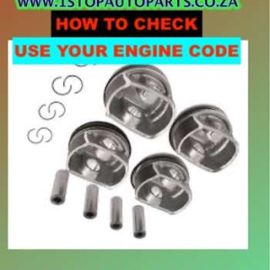 ENGINE PISTONS 4PCS-SET A15FM*13 40TH:DAEWOO NEXIA 1.5 A15MF-ENGINE-16VALVE 76.5MM